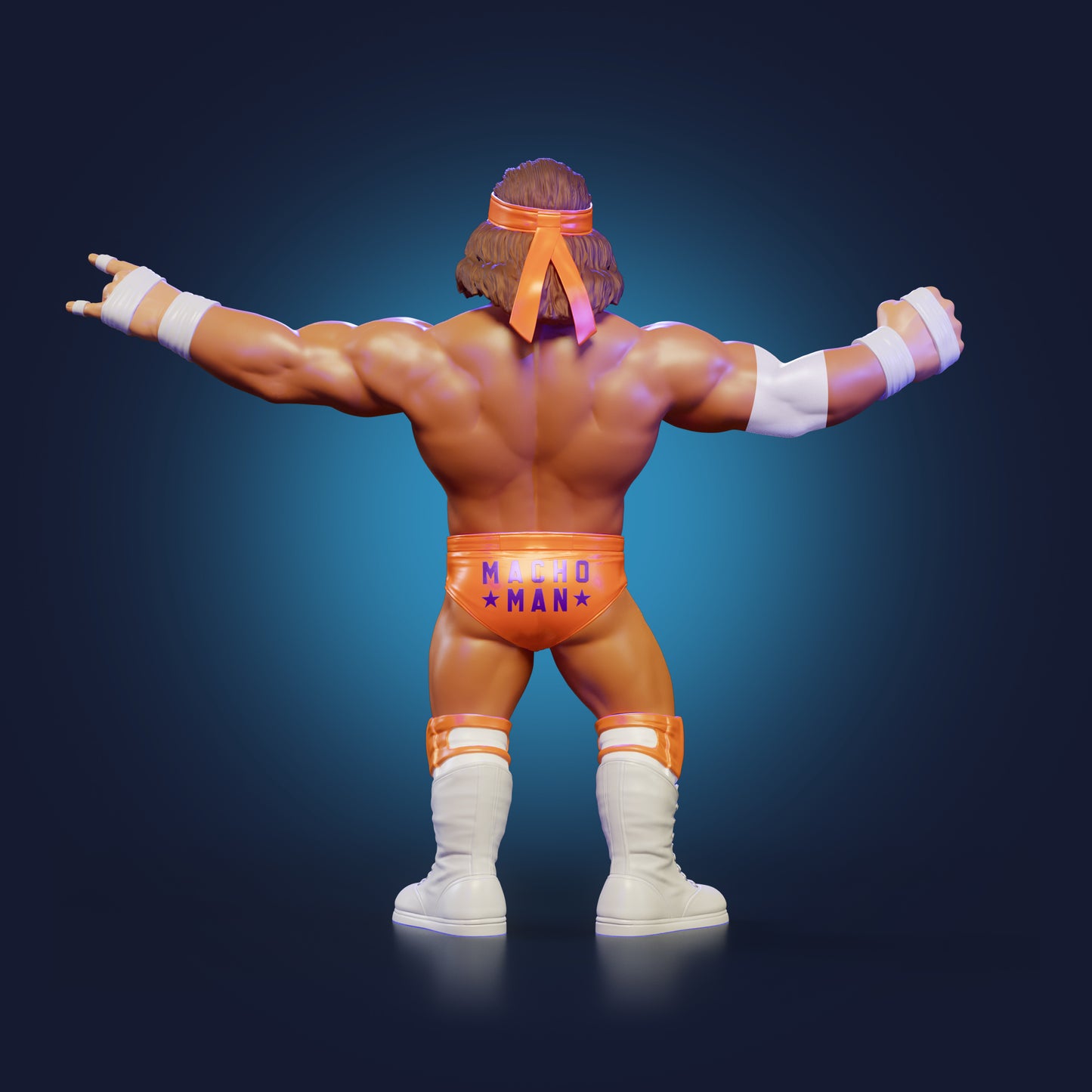 Toy Notion Wrestle Feds Series 2 "Macho Man" Randy Savage [April 1989]