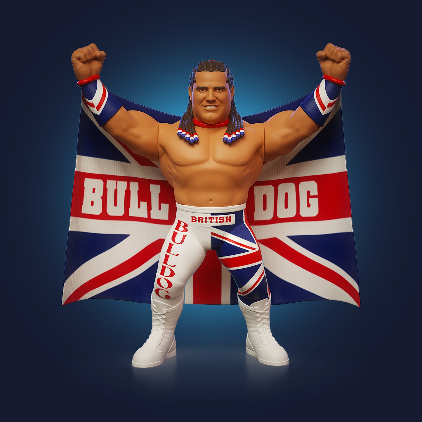 2026 Toy Notion Wrestle Feds Series 1 The British Bulldog [December 1991]