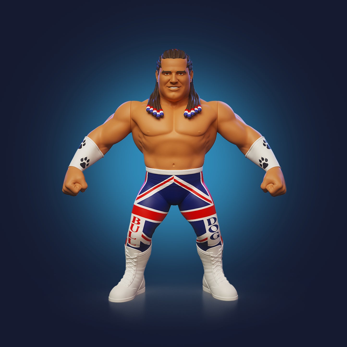 2026 Toy Notion Wrestle Feds Series 1 The British Bulldog [September 1992]