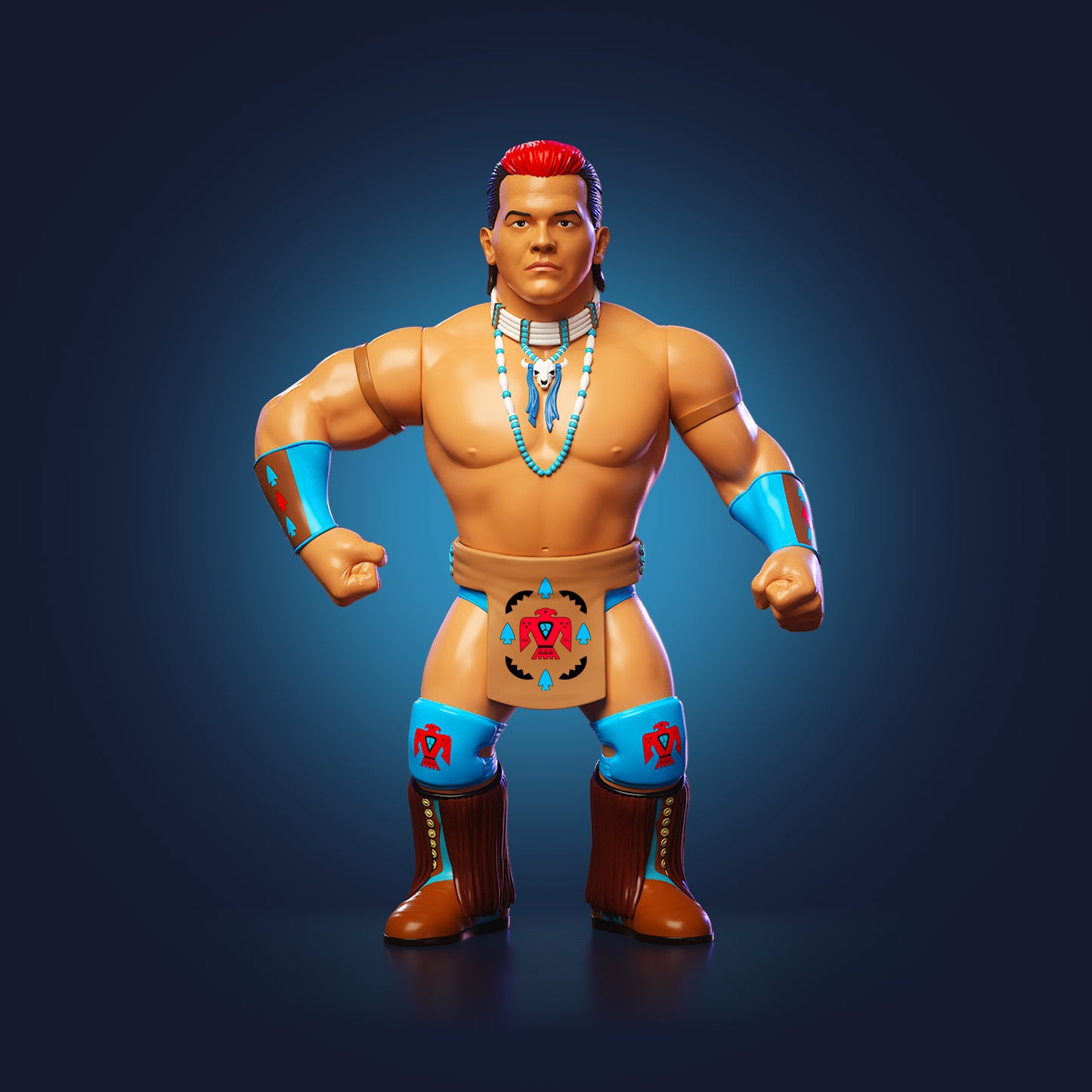 Toy Notion Wrestle Feds Series 3 Tatanka [February 1993]