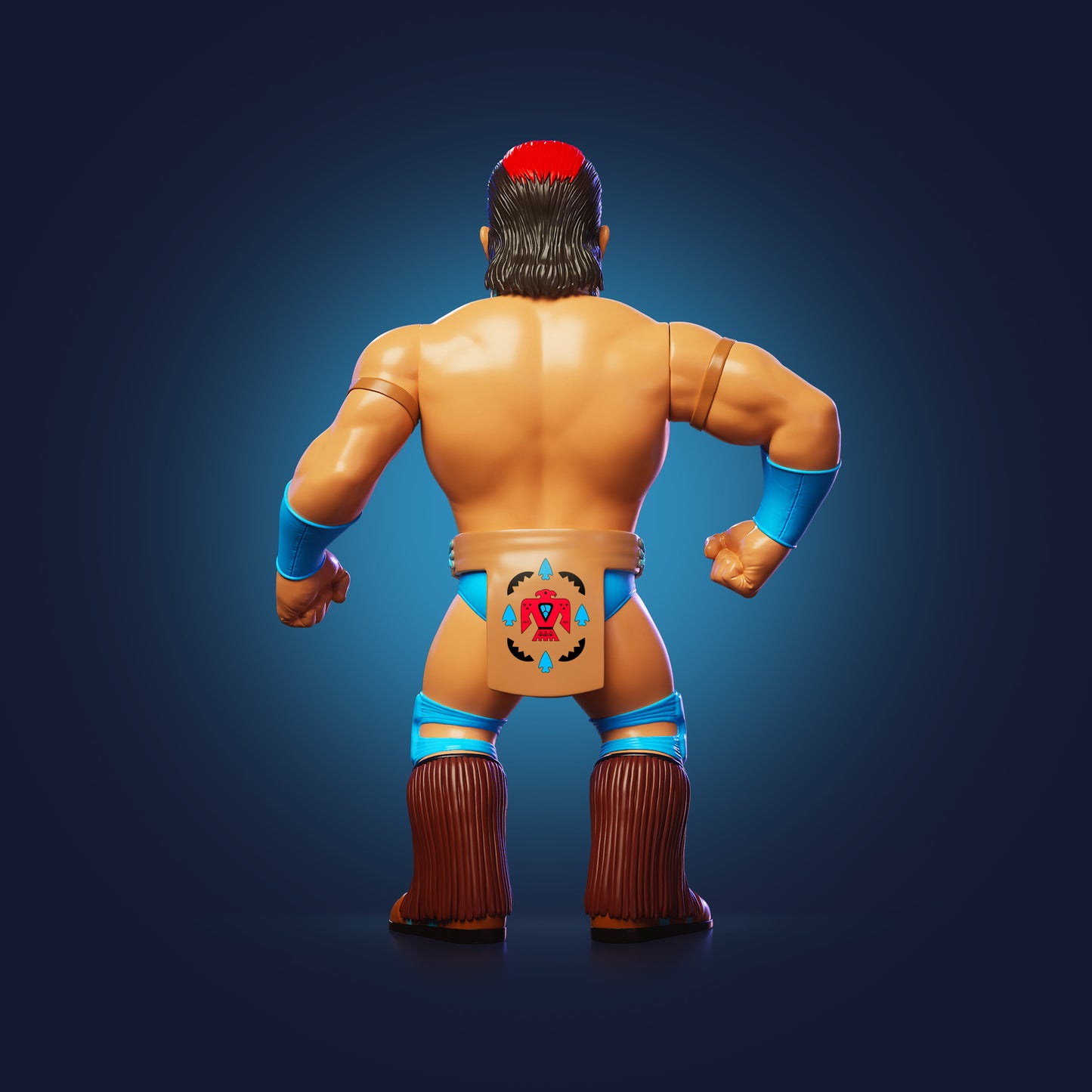 Toy Notion Wrestle Feds Series 3 Tatanka [February 1993]