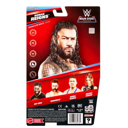 2026 WWE Mattel Main Event Series 166 Roman Reigns