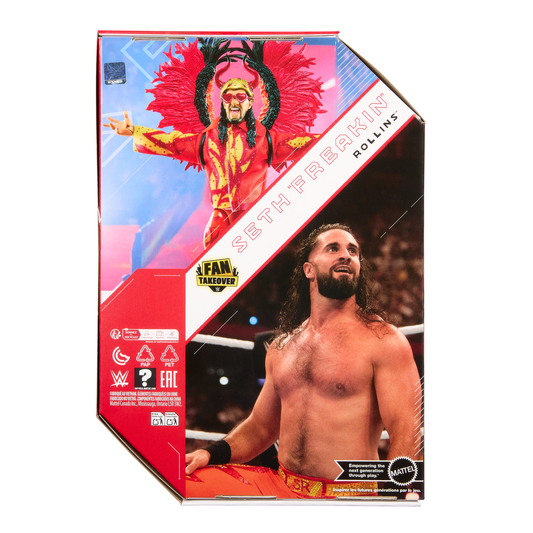 2024 WWE Mattel Ultimate Edition Fan Takeover Seth "Freakin" Rollins [Exclusive]