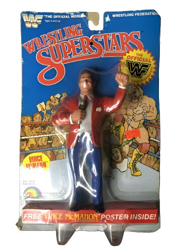 1987 WWF LJN Wrestling Superstars Series 4 Vince McMahon