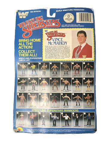 1987 WWF LJN Wrestling Superstars Series 4 Vince McMahon