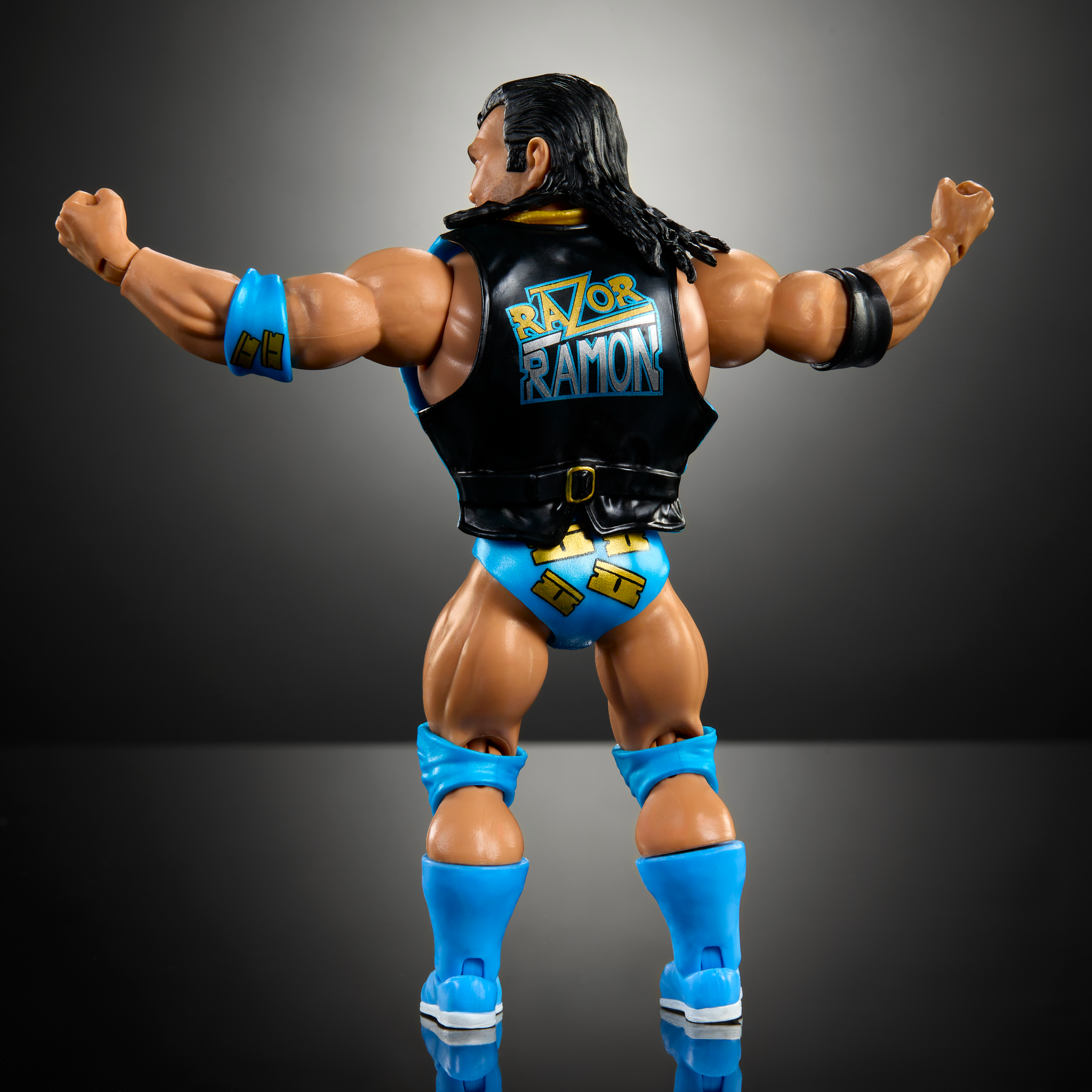 Mattel Razor Ramon Custom Wwf 2024 WWE Mattel Superstars Series 11 Razor Ramon [Exclusive ...