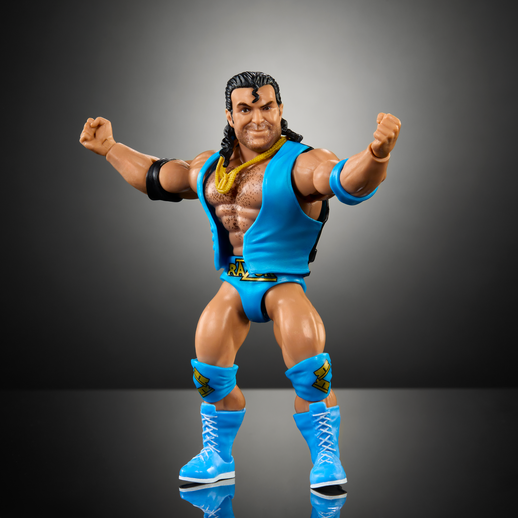 Mattel Razor Ramon Custom Wwf 2024 WWE Mattel Superstars Series 11 Razor Ramon [Exclusive ...