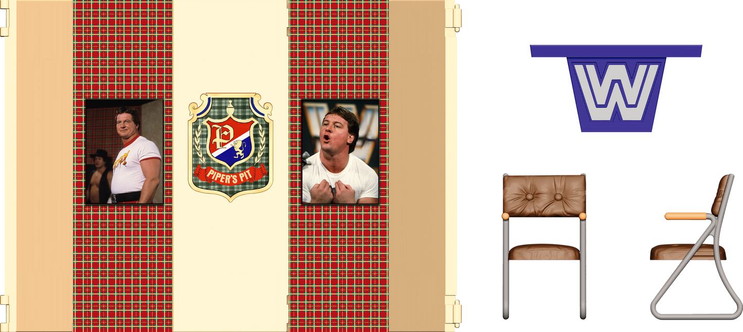 2026 WWE Mattel Elite Collection Target Exclusive Piper's Pit 3-Pack: "Mr. Wonderful" Paul Orndorff, "Rowdy" Roddy Piper & "Cowboy" Bob Orton