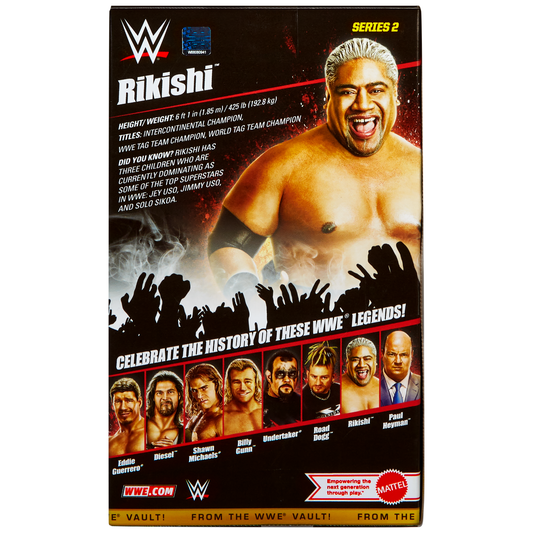 2024 WWE Mattel Elite Collection From the Vault Series 2 Rikishi [Exclusive]