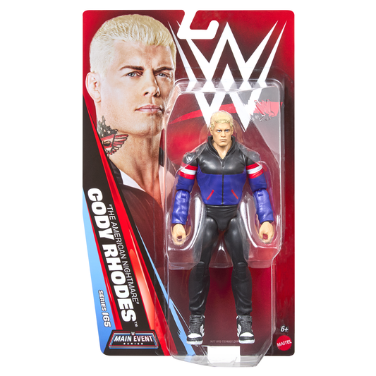 2026 WWE Mattel Main Event Series 165 "The American Nightmare" Cody Rhodes