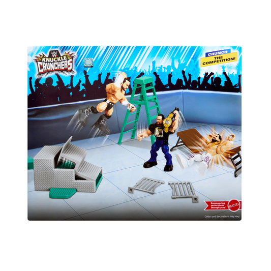 2026 WWE Mattel Knuckle Crunchers WrestleMania 3-Pack [Exclusive]