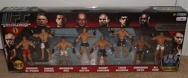 2010 Jakks Pacific 3.75" UFC Bring It On Series 1 Box Set