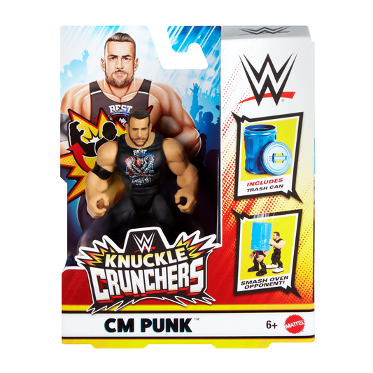 2025 WWE Mattel Knuckle Crunchers Series 7 CM Punk