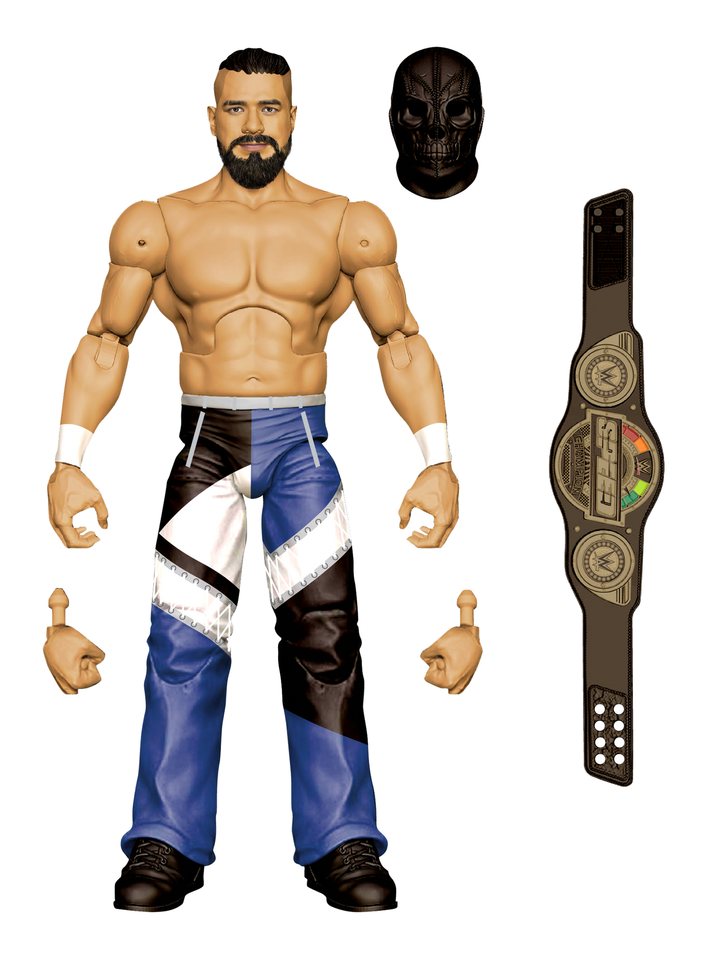 2025 WWE Mattel Elite Collection Series 122 Andrade