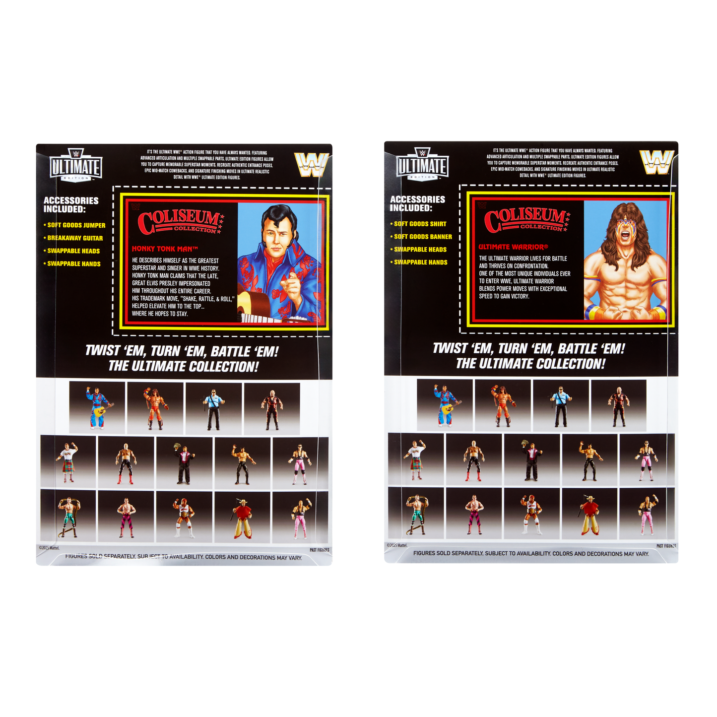2025 WWE Mattel Ultimate Edition Coliseum Collection Series 7 2-Pack [Exclusive]