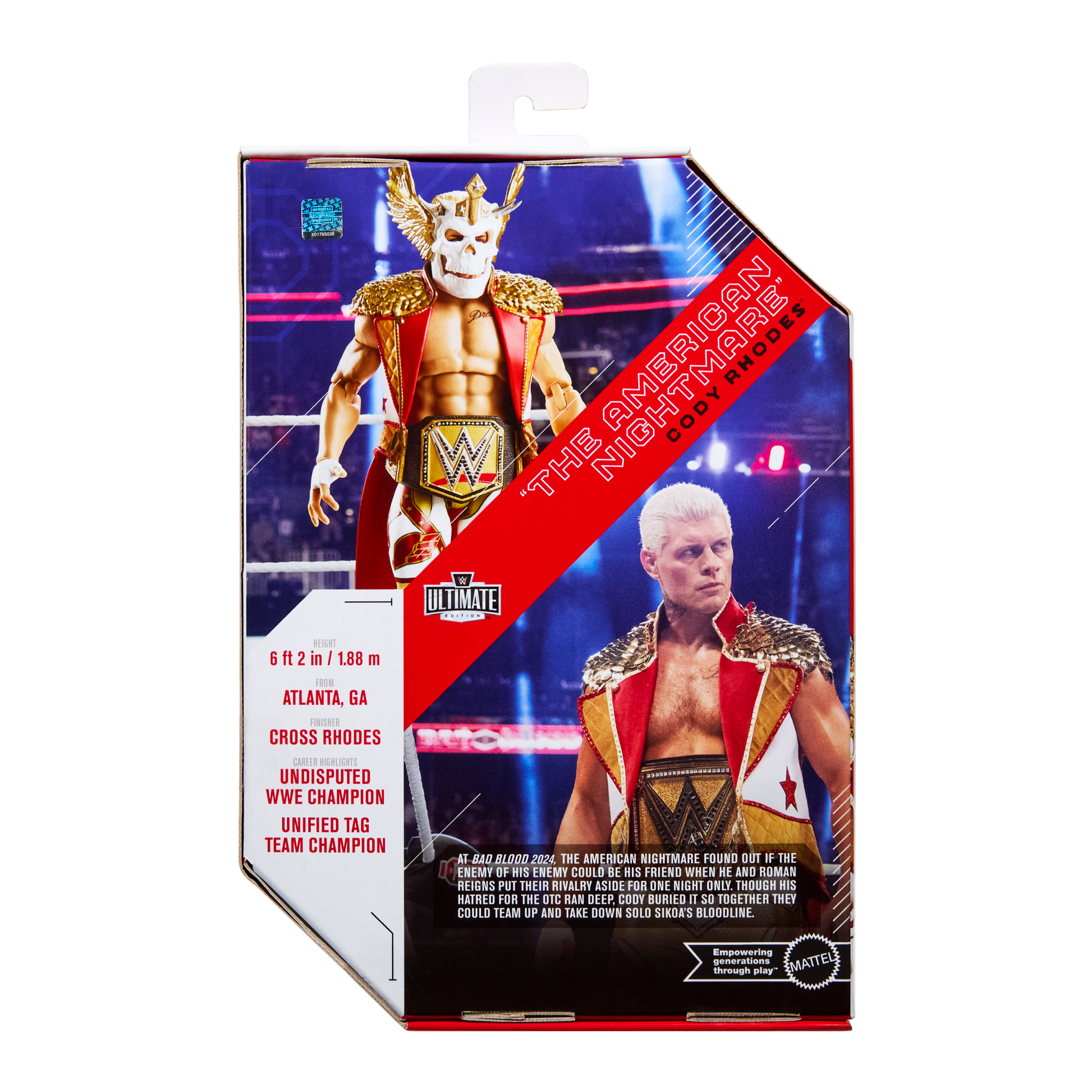 WWE コーディー・ローデス　アルティメットエディション　マテル　エリート WWE Cody Rhodes Ultimate Edition Series 21 Mattel With Fig