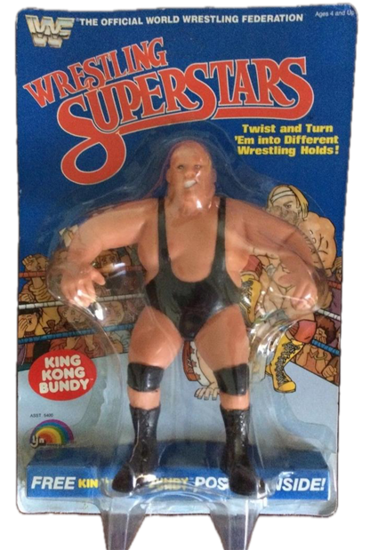 1986 WWF LJN Wrestling Superstars Series 2 King Kong Bundy