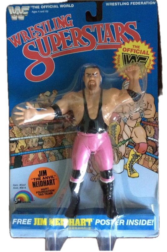 1987 WWF LJN Wrestling Superstars Series 4 Jim "The Anvil" Neidhart