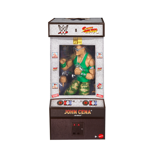 2026 WWE x Street Fighter Elite Collection Series 2 John Cena as Guile [Exclusive]