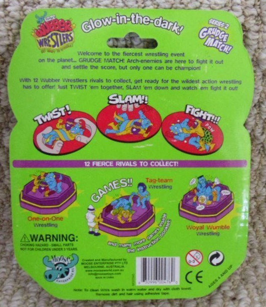 Moose Toys Wubber Wrestlers Series 2 Grudge Match: Dr. Lobotomy vs. Frank the Tank