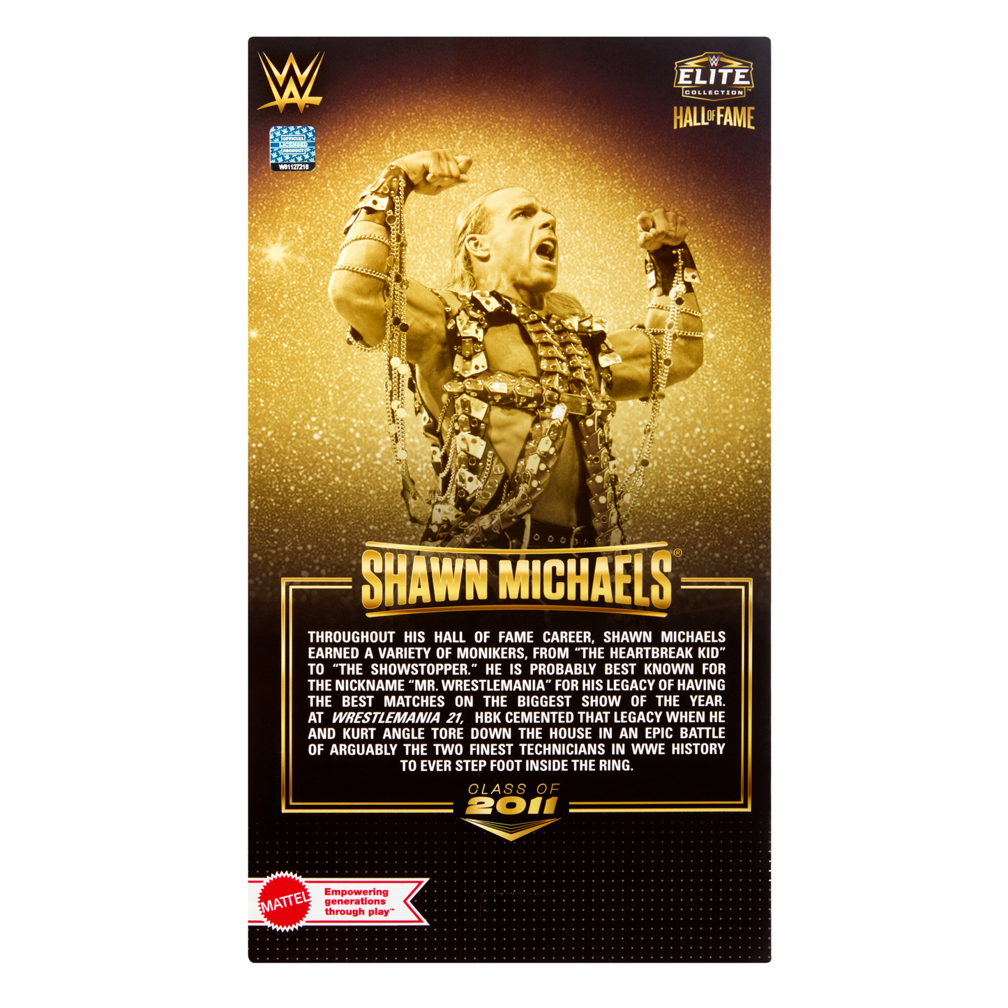 2026 WWE Mattel Elite Collection "Hall of Fame" Shawn Michaels [Exclusive]