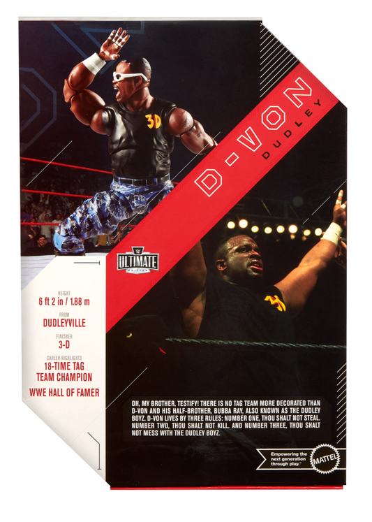 2025 WWE Mattel Ultimate Edition D-Von Dudley [Exclusive]