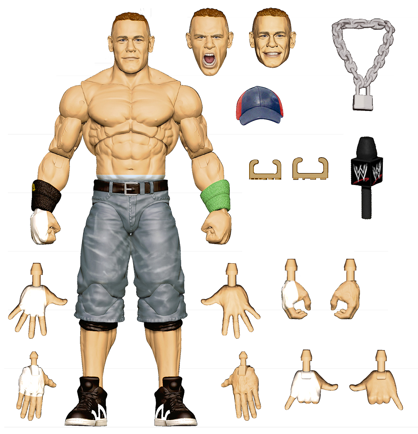 2025 WWE Mattel Ultimate Edition Fan Takeover John Cena 2025 WWE Mattel Ultimate Edition Fan Takeover John Cena