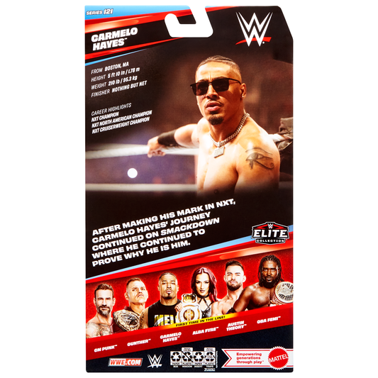 2025 WWE Mattel Elite Collection Series 121 Carmelo Hayes