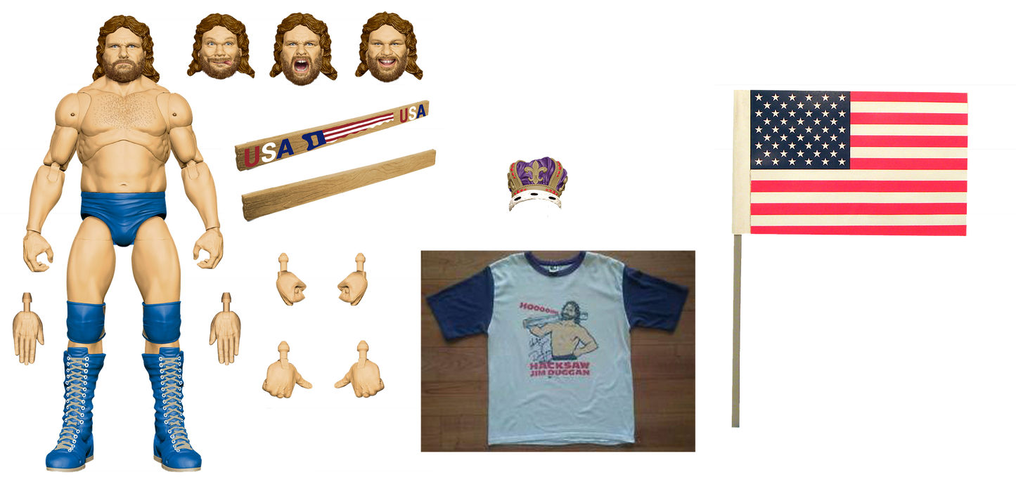 2026 WWE Mattel Ultimate Edition Legends Hacksaw Jim Duggan [Exclusive]