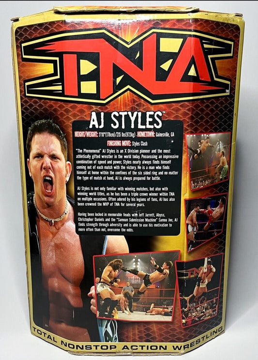 2007 Total Nonstop Action [TNA] Wrestling Marvel Toys Collector's Edition 12" AJ Styles