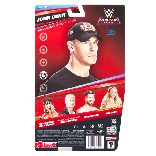 2026 WWE Mattel Main Event Series 165 John Cena