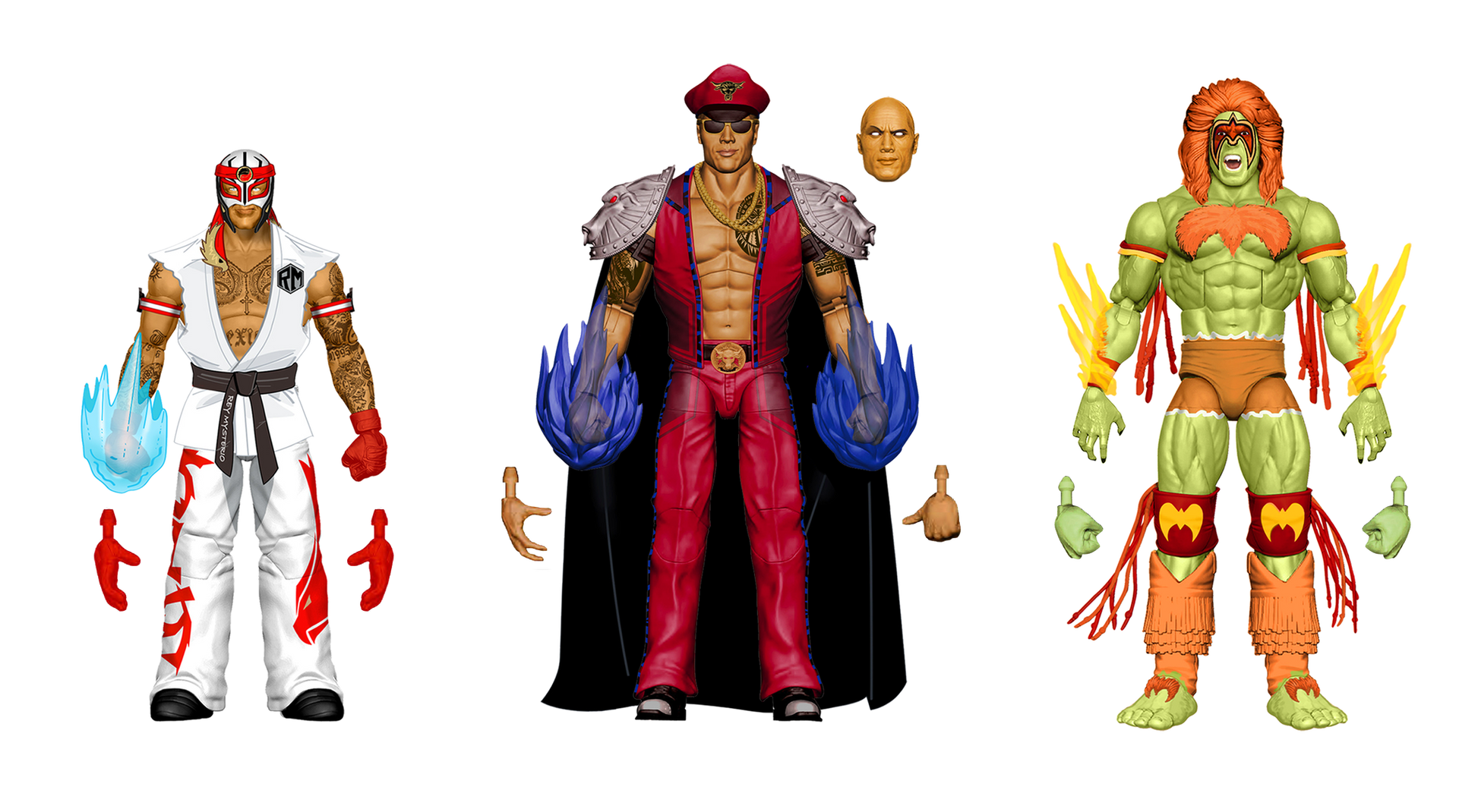 2026 WWE x Street Fighter Elite Collection Series 1 Ultimate