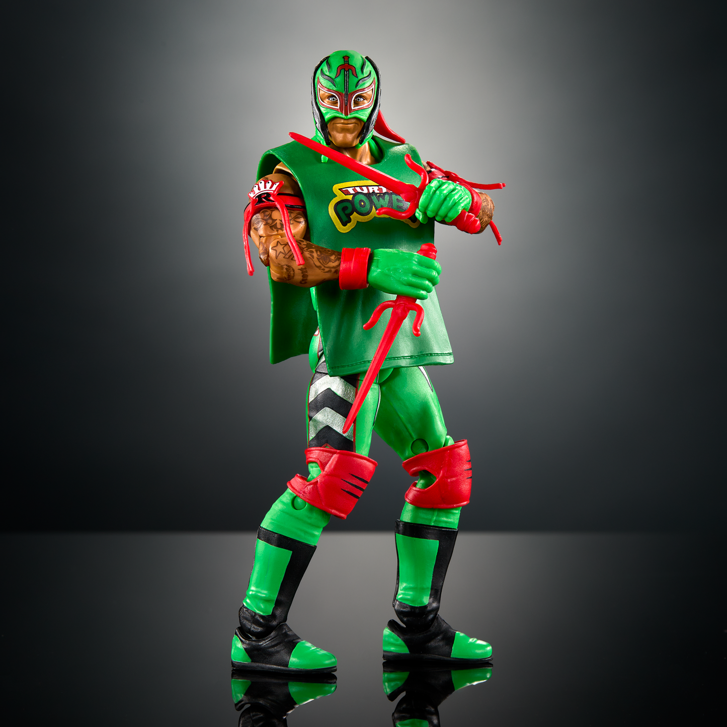 2024 WWE x TMNT Mattel Elite Collection Series 2 Rey Mysterio