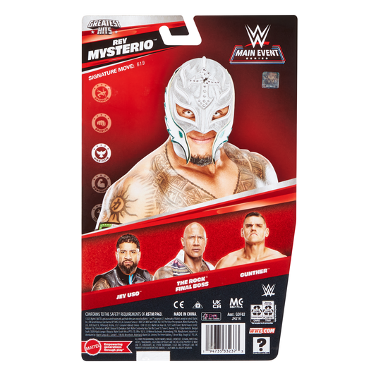 2026 WWE Mattel Main Event Greatest Hits Series 3 Rey Mysterio