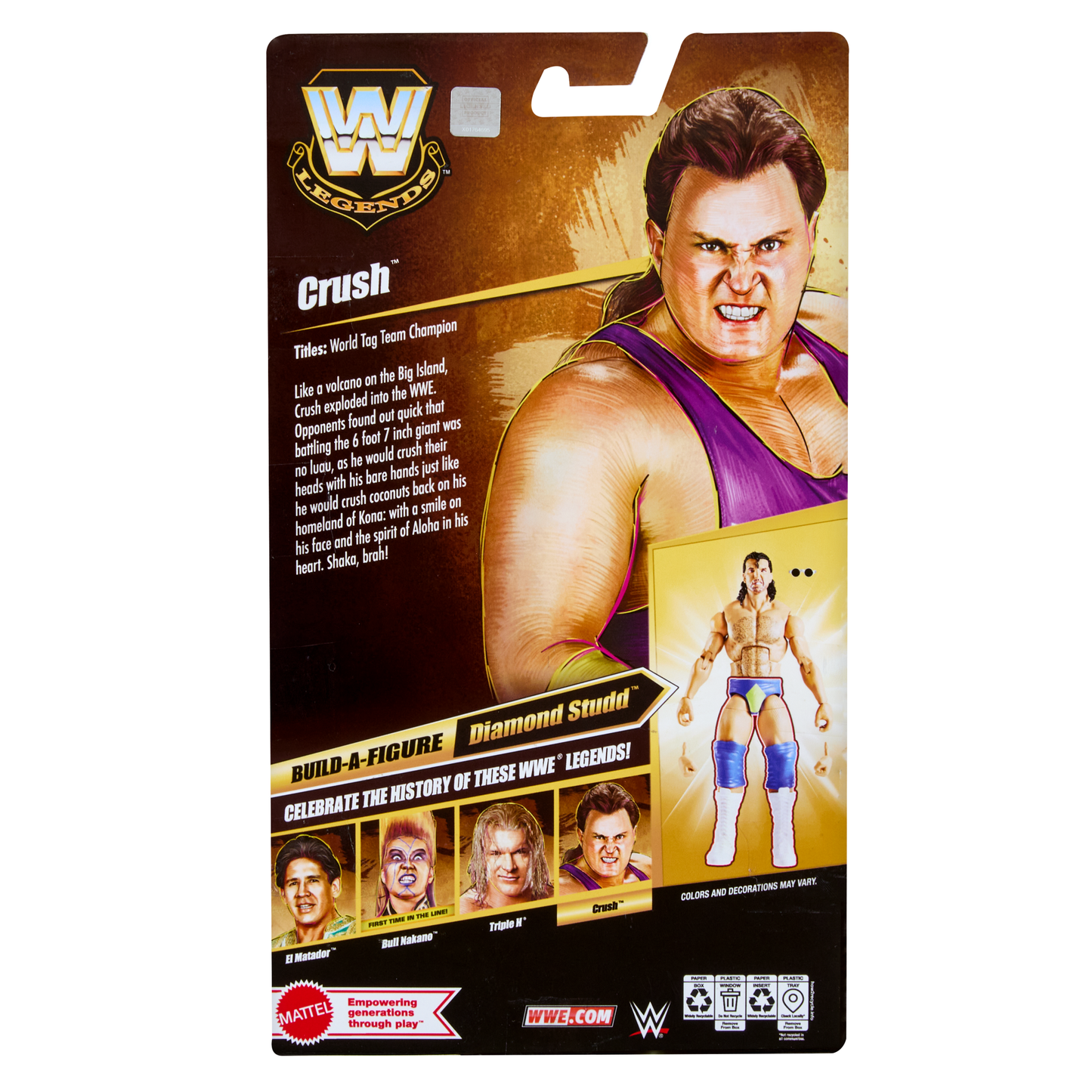 2026 WWE Mattel Elite Collection Legends Series 31 Crush