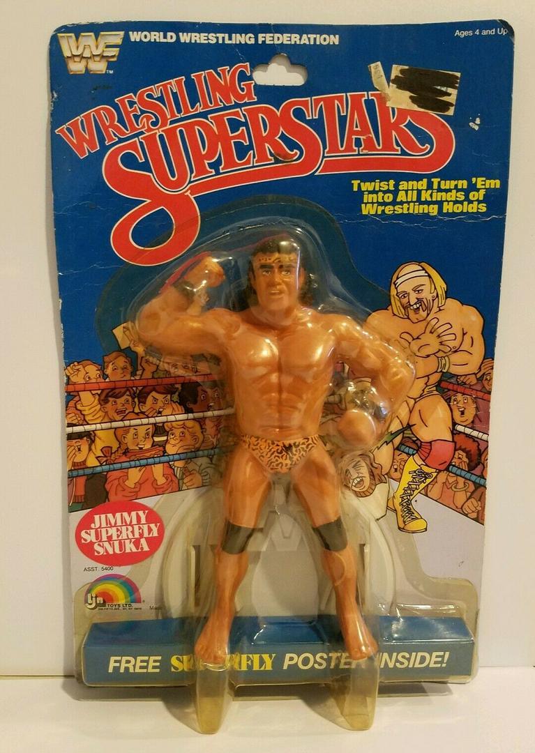 1985 WWF LJN Wrestling Superstars Series 1 Jimmy "Superfly" Snuka