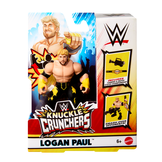 2026 WWE Mattel Knuckle Crunchers Series 10 Logan Paul