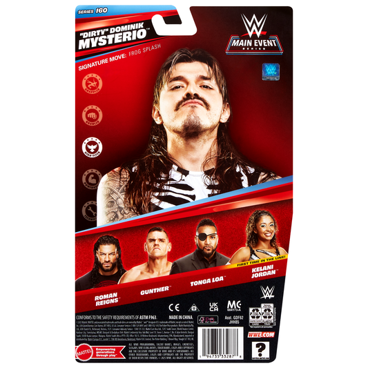 2025 WWE Mattel Main Event Series 160 "Dirty" Dominik Mysterio