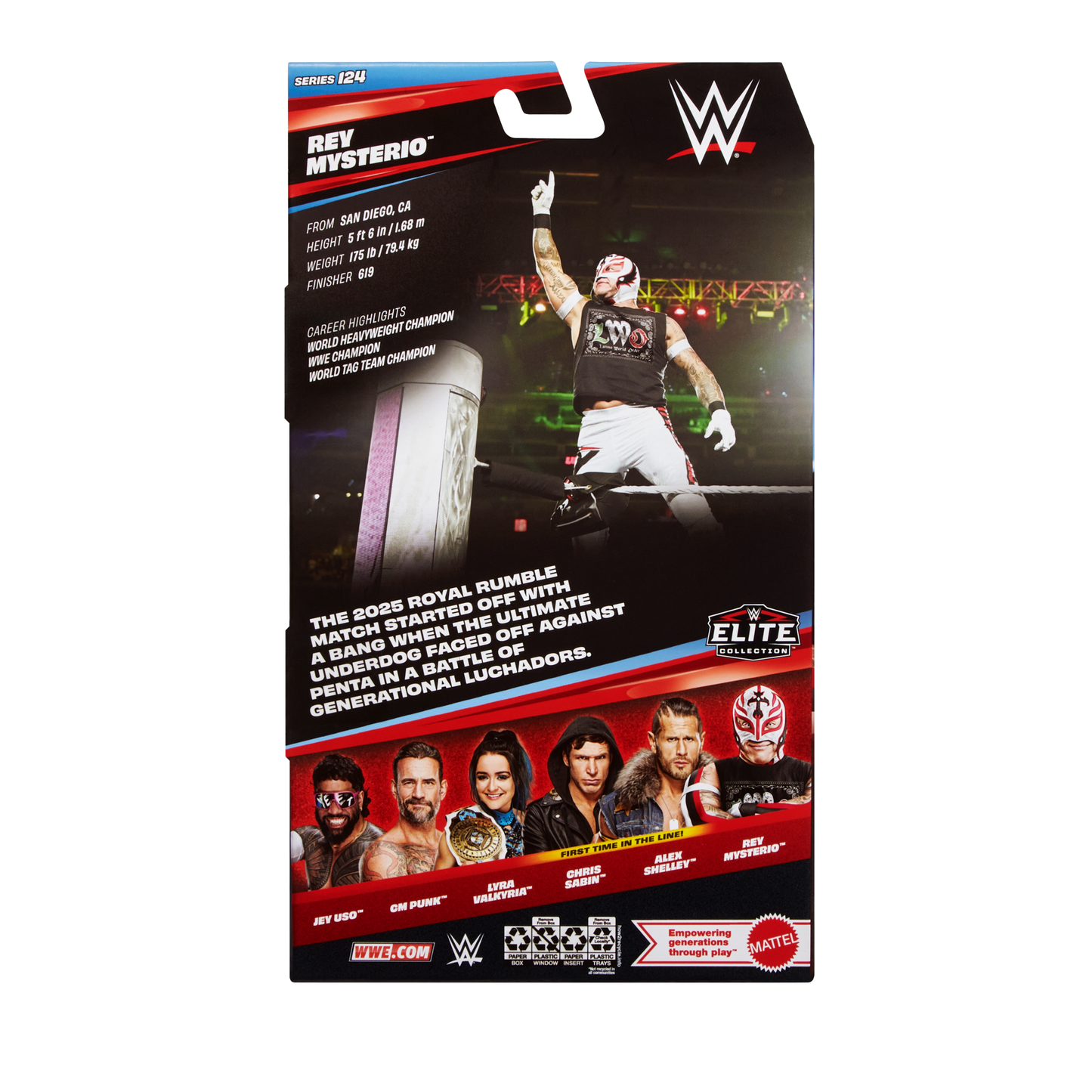 2026 WWE Mattel Elite Collection Series 124 Rey Mysterio