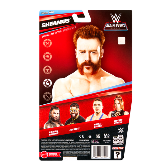 2026 WWE Mattel Main Event Series 166 Sheamus