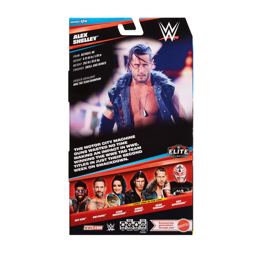 2026 WWE Mattel Elite Collection Series 124 Alex Shelley