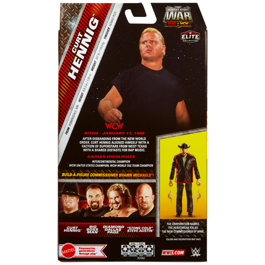 2024 WWE Mattel Elite Collection Monday Night War Series 4 Curt Hennig [Exclusive]