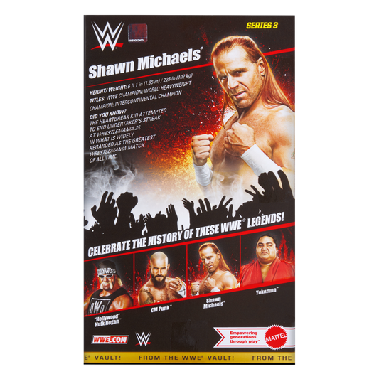 2024 WWE Mattel Elite Collection From the Vault Series 3 Shawn Michaels [Exclusive]