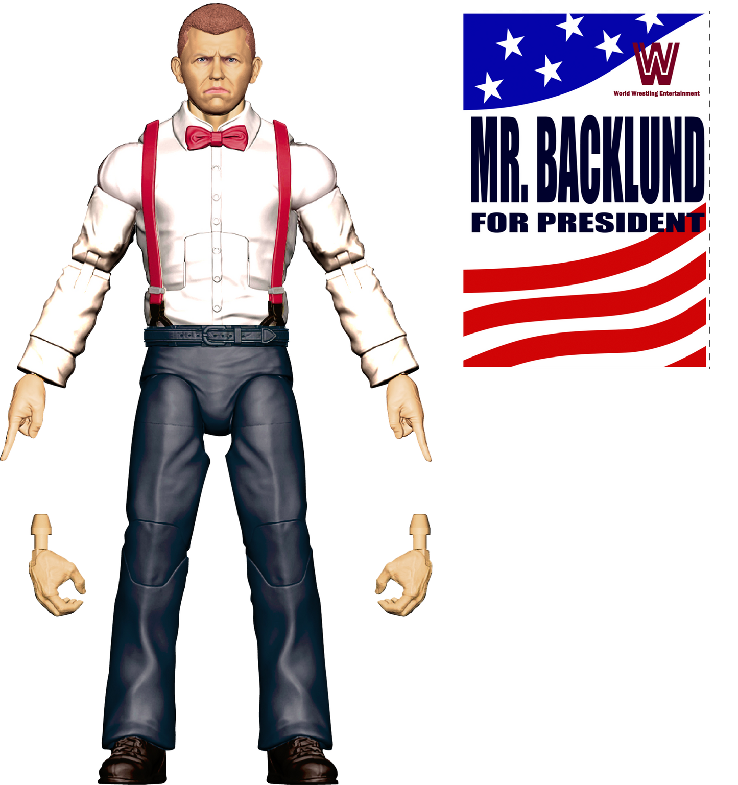 2026 WWE Mattel Elite Collection Legends Series 30 Bob Backlund [Build-A-Figure]