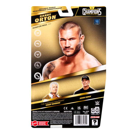 2026 WWE Mattel Main Event Champions Series 6 Randy Orton
