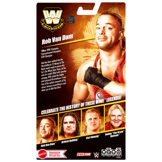 2026 WWE Mattel Elite Collection Legends Series 29 Rob Van Dam