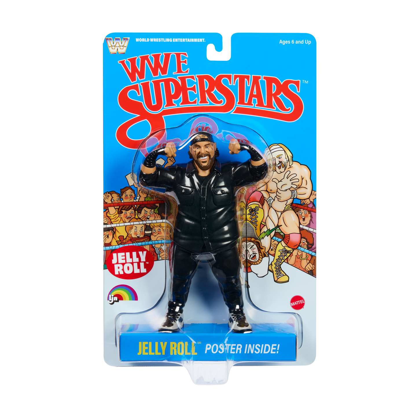 2026 Mattel LJN WWE Superstars Series 3 Jelly Roll [Exclusive]