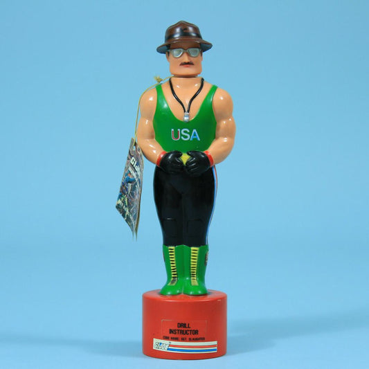 1986 Hasbro GI Joe Sgt. Slaughter Bubble Bath Bottle Figure