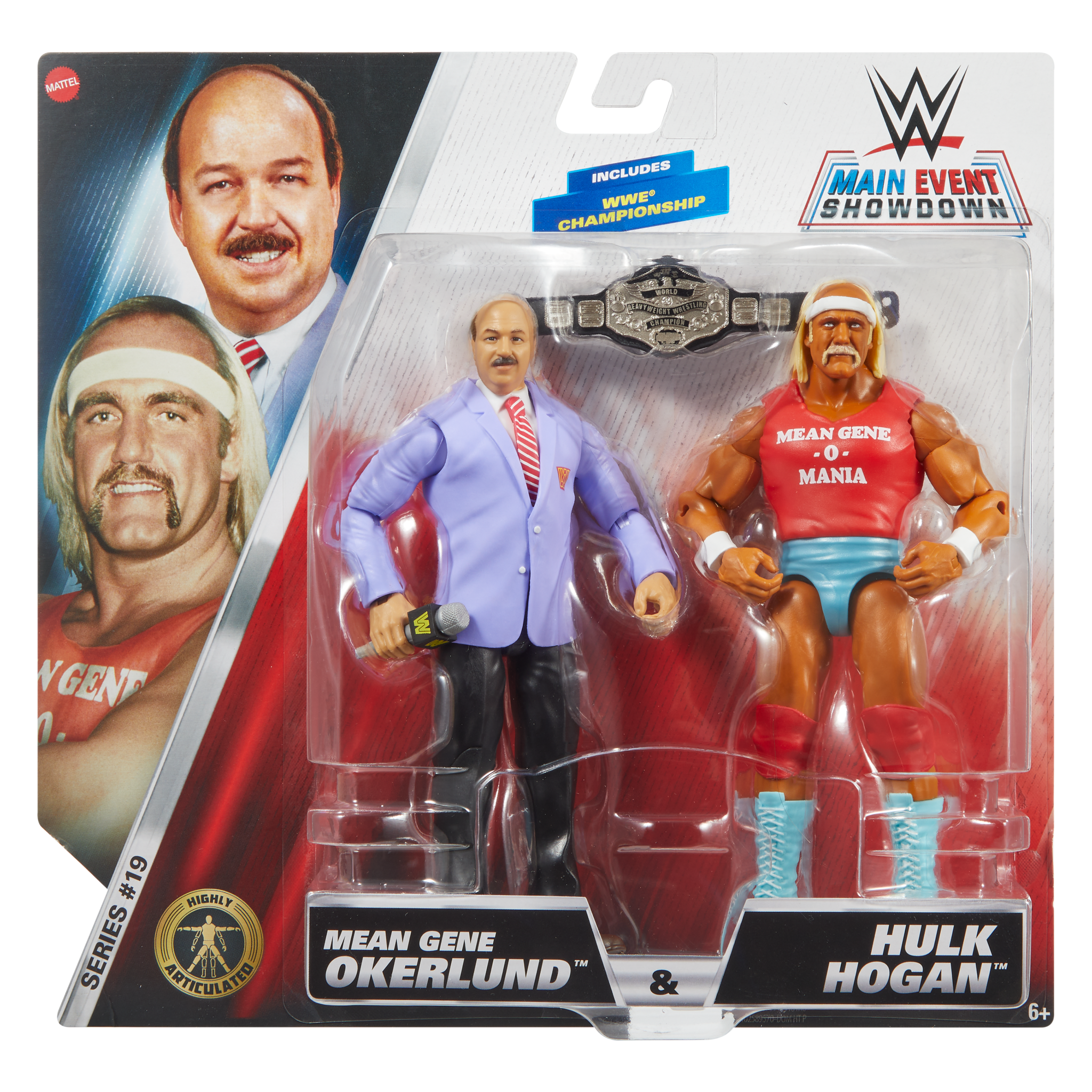 2024 WWE Mattel Main Event Showdown Series 19 Hulk Hogan & Mean
