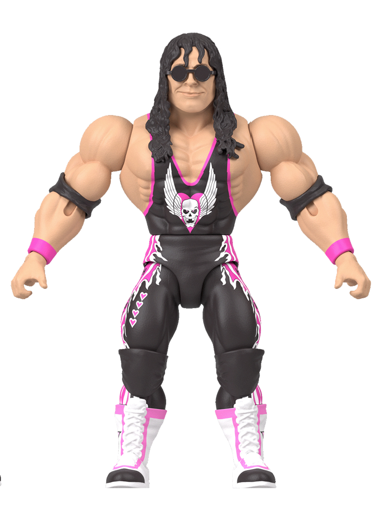 WWF Bret 'Hit Man' Hart フィギュア WWE Bret “Hit Man” Hart Ultimate Edition Action Figure
